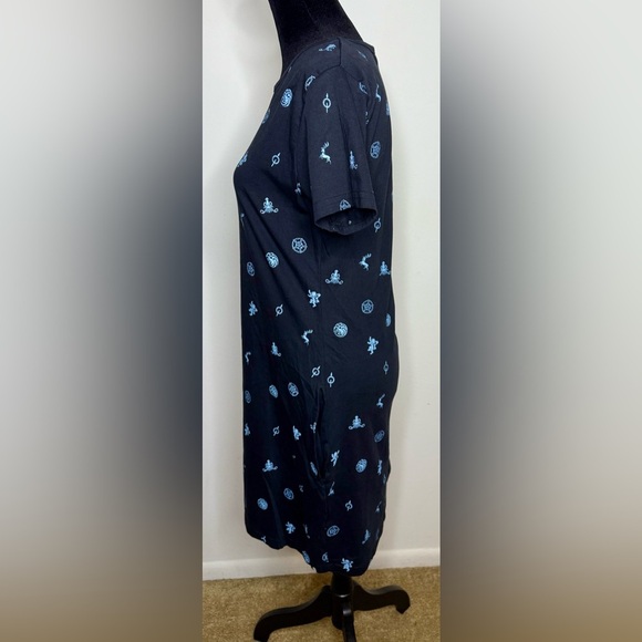 Game of Thrones dress, nightgown short sleeve 100% cotton, pockets lightweight - Picture 4 of 7